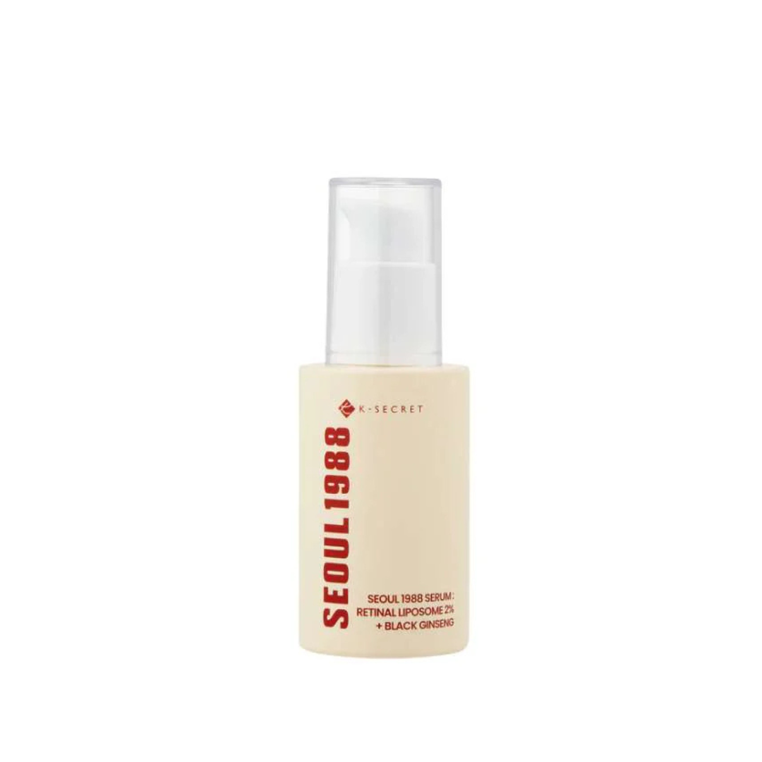 SEOUL 1988 Serum: Retinal Liposome 2% + Black Ginseng - Suero Renovador con Retinal y Ginseng