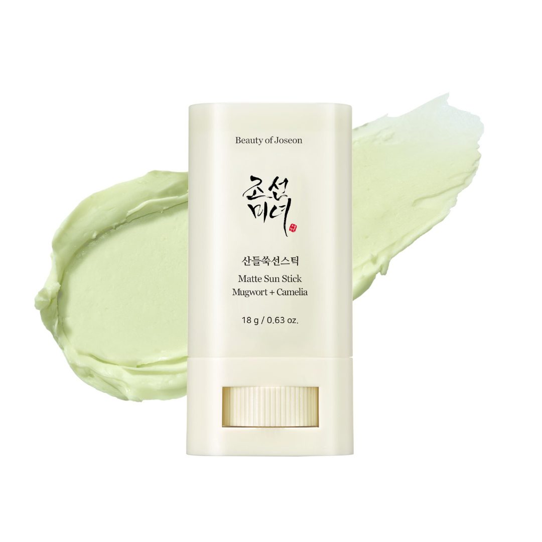 Matte Sun Stick: Mugwort + Camelia SPF50 PA++++ - Protector Solar en Barra