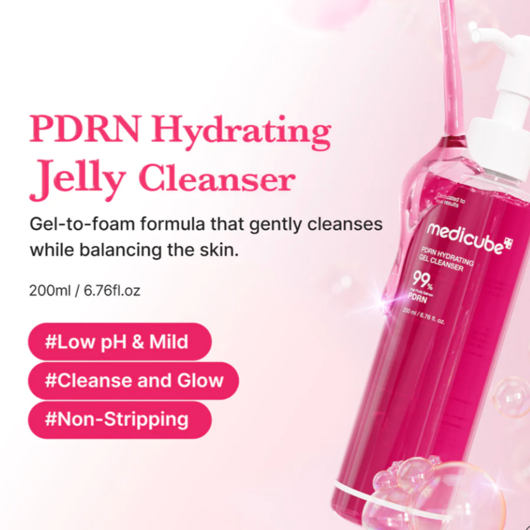 PDRN Hydrating Gel Cleanser - Limpiador Facial en Gel