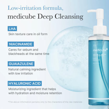Zero Pore Blackhead Deep Cleansing Oil - Limpiador a Base de Aceite