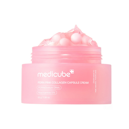 PDRN Pink Collagen Capsule Cream - Crema Hidratante Iluminadora