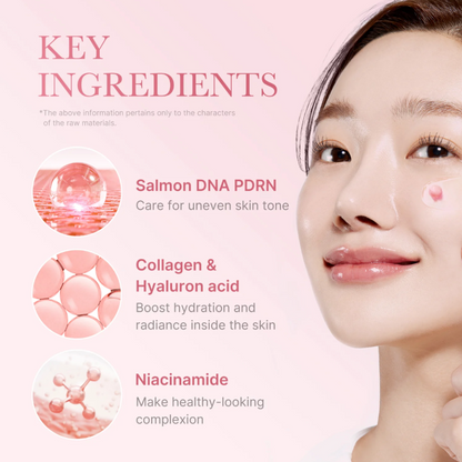 PDRN Pink Collagen Capsule Cream - Crema Hidratante Iluminadora