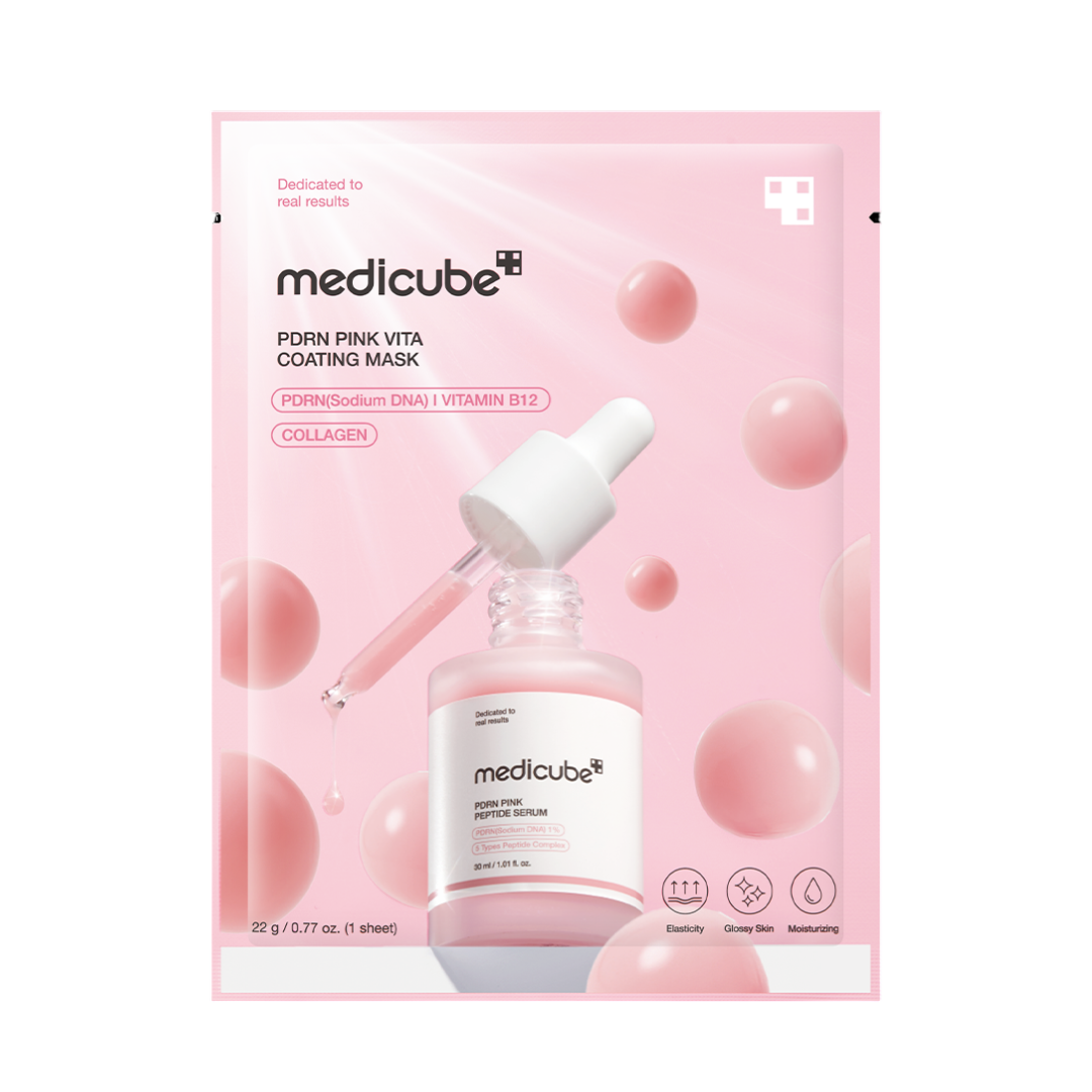 PDRN Pink Vita Coating Mask - Mascarilla Facial Revitalizante