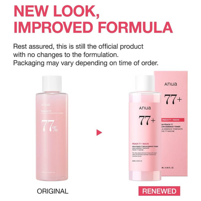 Peach 77 Niacin Essence Toner - Tónico Niacinamida