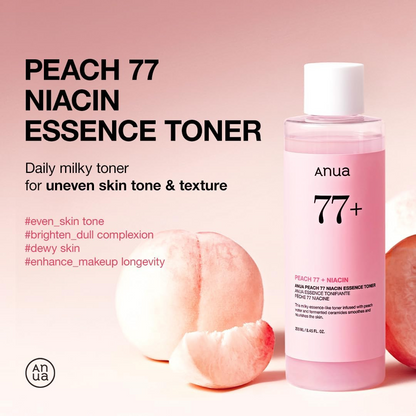 Peach 77 Niacin Essence Toner - Tónico Niacinamida