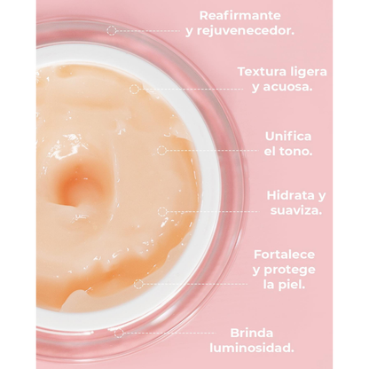 Plush Revive - Crema Facial Ligera Hidratante