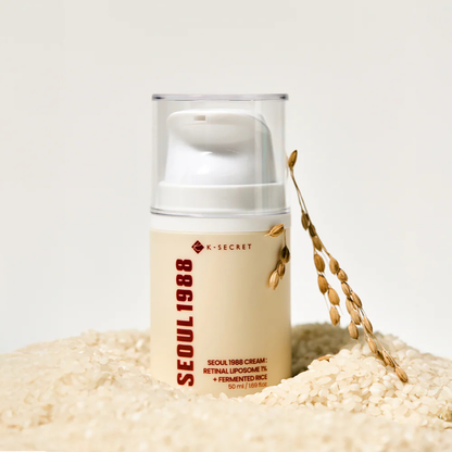SEOUL 1988 Cream: Retinal Liposome 1% + Fermented Rice - Crema Antiedad Retinal