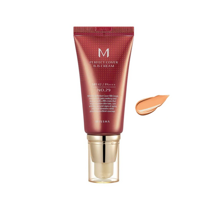 M Perfect Cover BB Cream SPF 42 PA+++ - Maquillaje + Protección