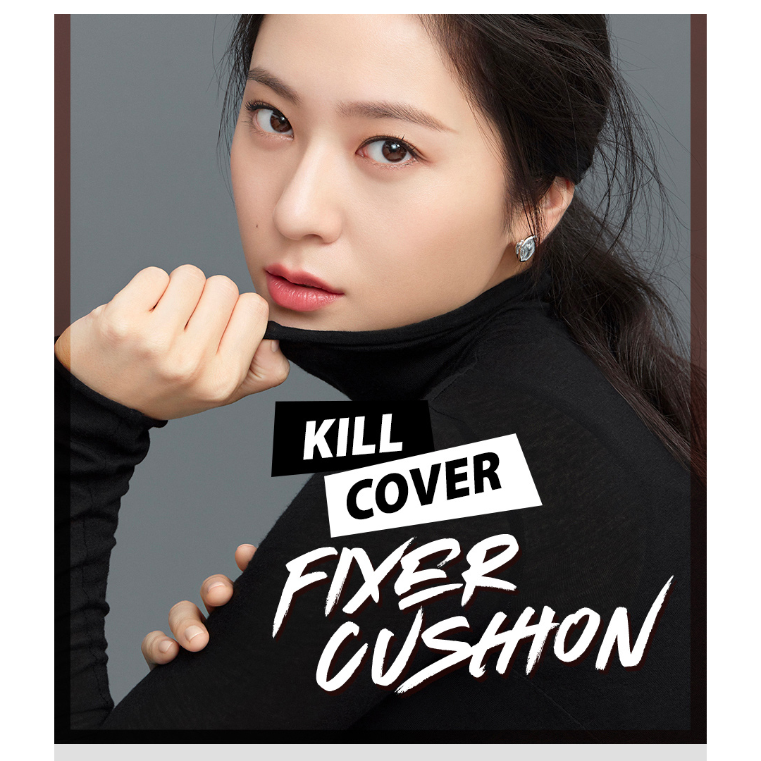 Kill Cover Fixer Founwear Cushion SPF 50+ PA+++ - Maquillaje Base + Repuesto