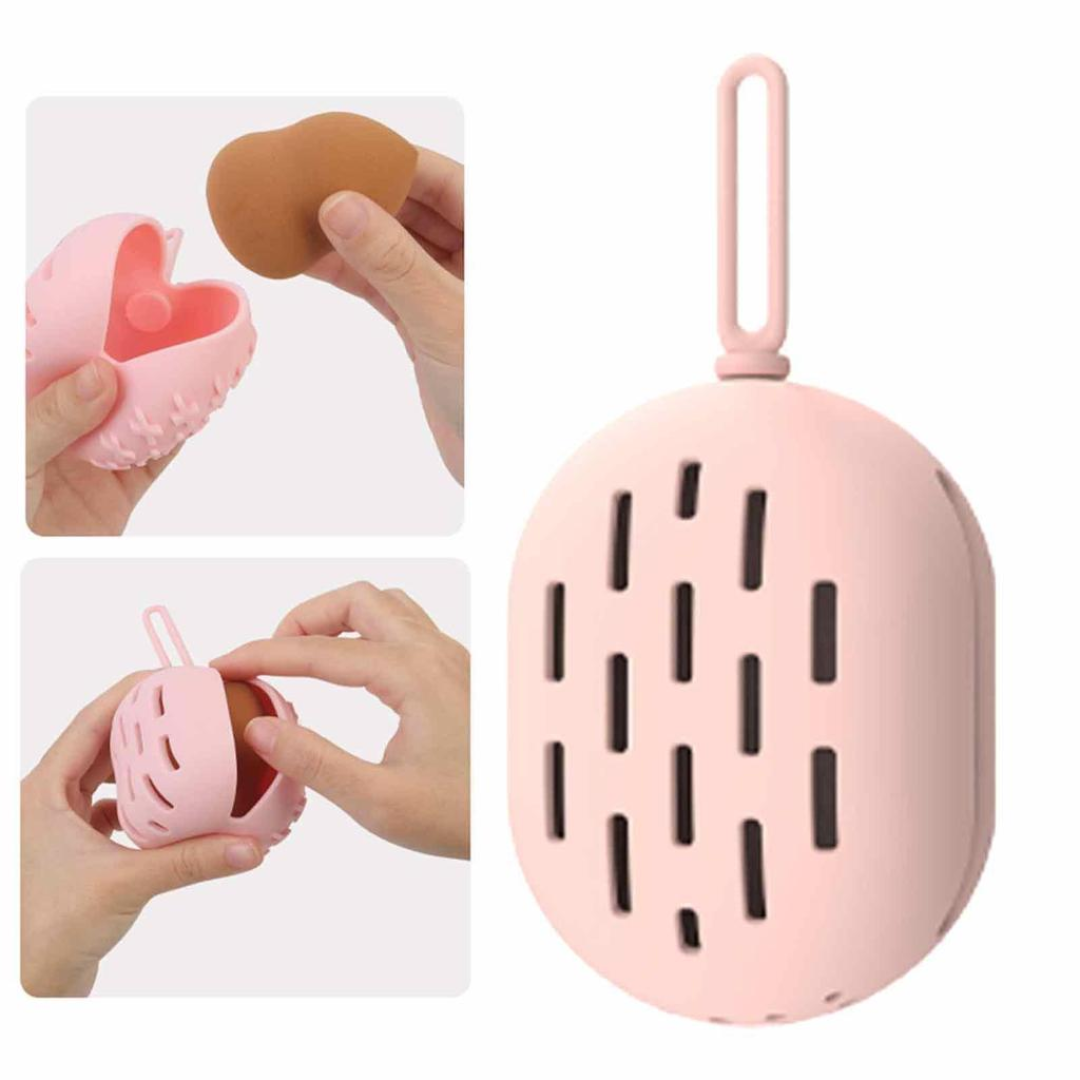 Makeup Sponge Storage Bag - Makeup Sponge Case