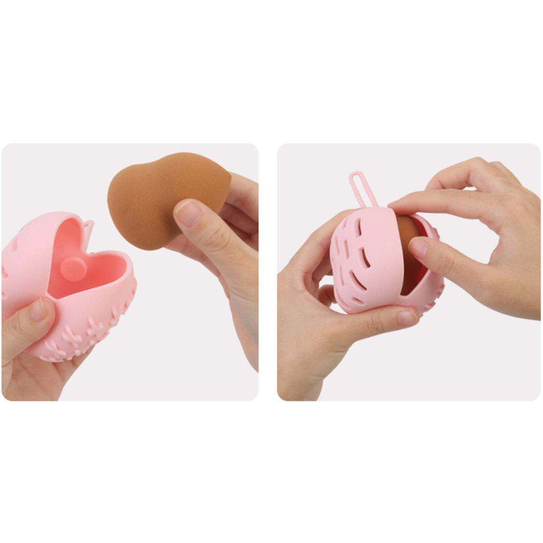 Makeup Sponge Storage Bag - Makeup Sponge Case