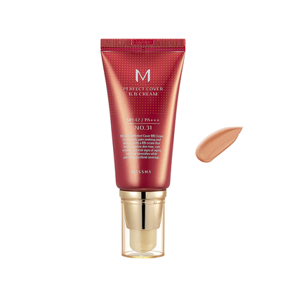 M Perfect Cover BB Cream SPF 42 PA+++ - Maquillaje + Protección