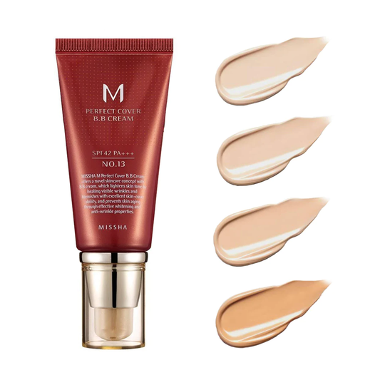 M Perfect Cover BB Cream SPF 42 PA+++ - Maquillaje + Protección