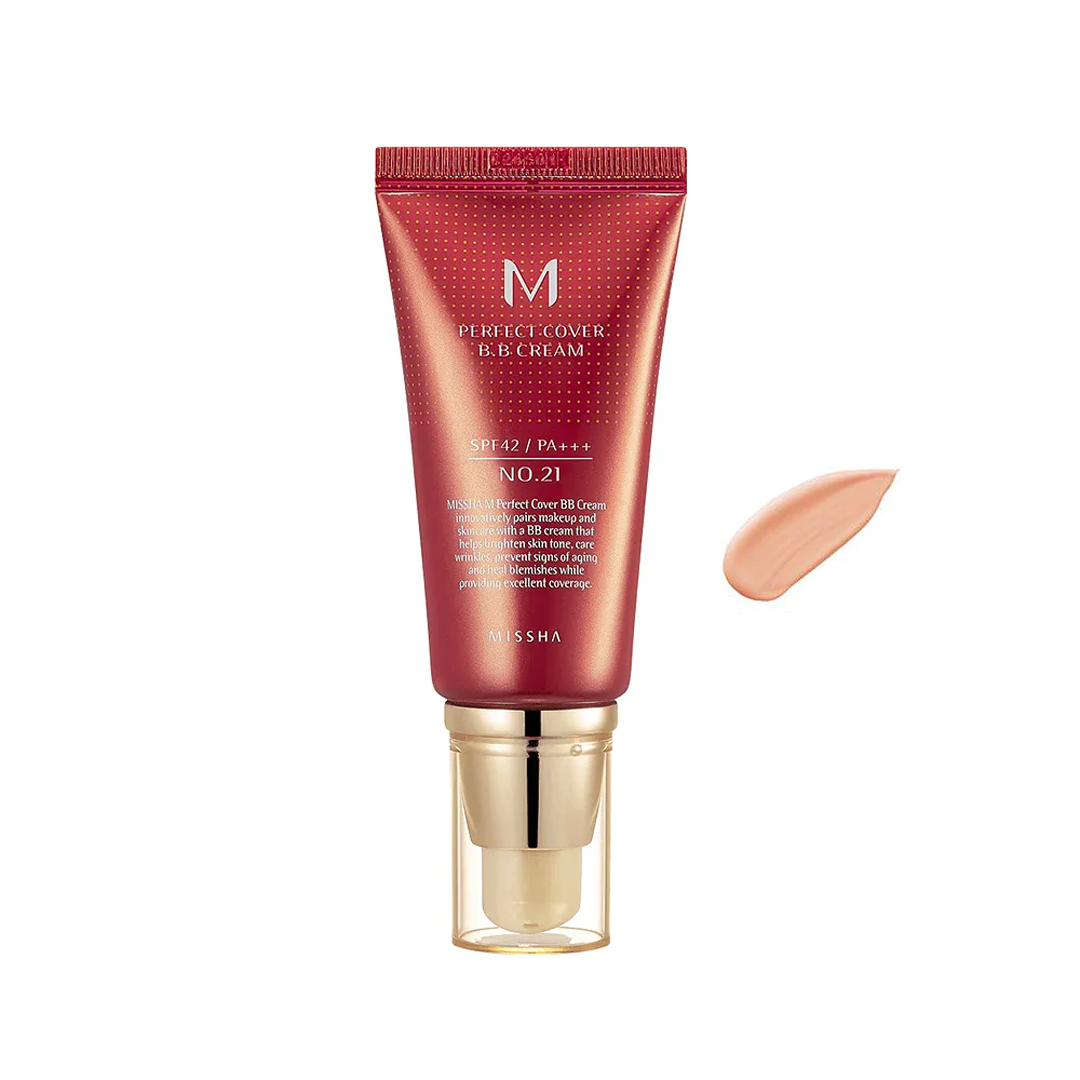 M Perfect Cover BB Cream SPF 42 PA+++ - Maquillaje + Protección