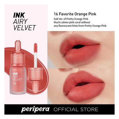 Ink Airy Velvet Peripera - Tintas de Labios y Mejillas