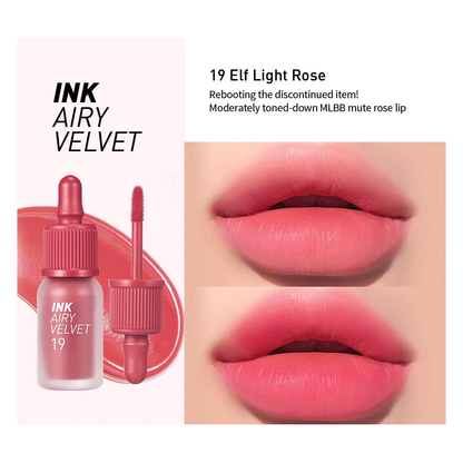 Ink Airy Velvet Peripera - Tintas de Labios y Mejillas